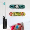 Unyqoos® Stevige wandhouder set voor snowboard en skateboard met eenvoudige installatie