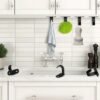 Unyqoos® Set van 10 veelzijdige wand- en plafondhaken voor badkamer en keuken