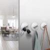 550x550-43682.jpg Unyqoos® Set van vier roestvrijstalen zelfklevende haken voor badkamer en keuken