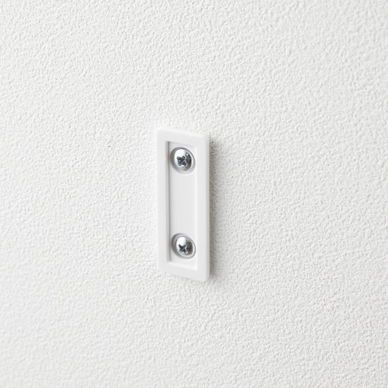 Unyqoos® Set van drie minimalistische wandhaken in wit voor veelzijdig gebruik