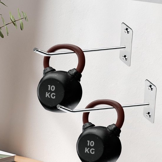 550x550-43753.jpg Unyqoos® Set van 4 stevige wandhaken voor banden en gereedschap met bevestigingsmateriaal