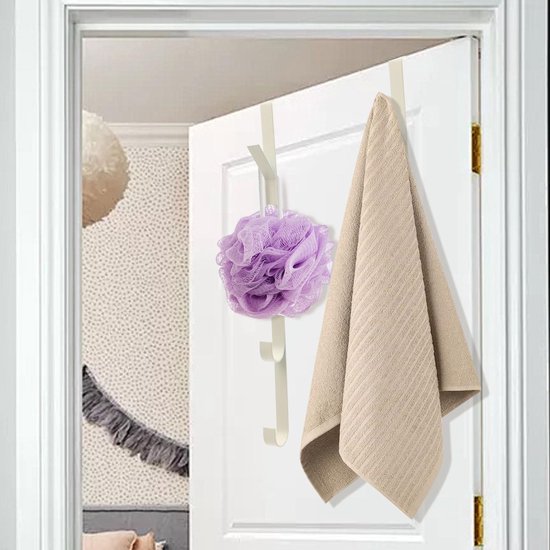 550x550-43814.jpg Unyqoos® Set van 4 deurhaken met vijf stevige haken voor kleding en handdoeken