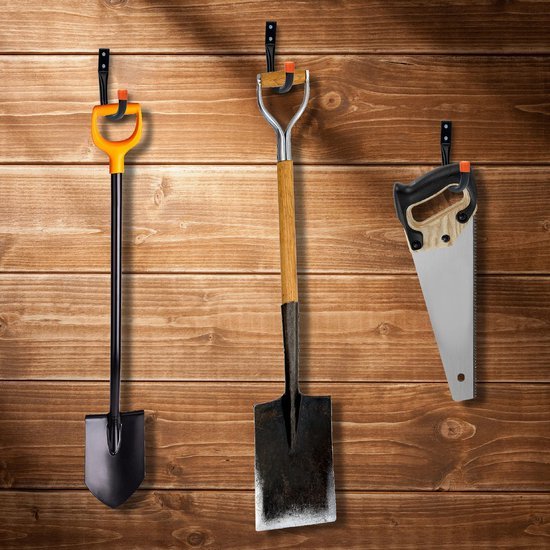 550x550-43822.jpg Unyqoos® Zesdelige set stevige wandhaken voor garage en opslag van gereedschap
