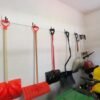 550x550-43846.jpg Unyqoos® Set van 9 stevige wandhaken voor zware lasten en ladderopslag in garage