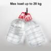 550x550-43850.jpg Unyqoos® Set van 9 stevige wandhaken voor zware lasten en ladderopslag in garage