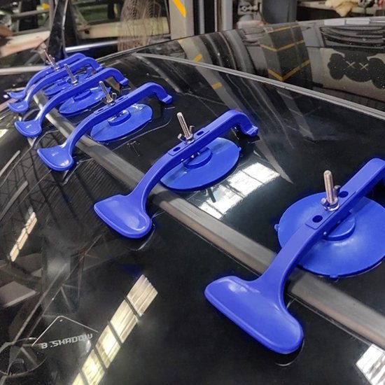 Unyqoos® Handige 6-delige set zuignapklemmen voor autoonderhoud en huishoudelijk gebruik