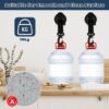 550x550-43894.jpg Unyqoos® Set van vier stevige draaibare zuignaphaken voor veelzijdige bevestiging