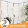 Unyqoos® Set van 100 multifunctionele S-haken voor diverse ruimten en toepassingen