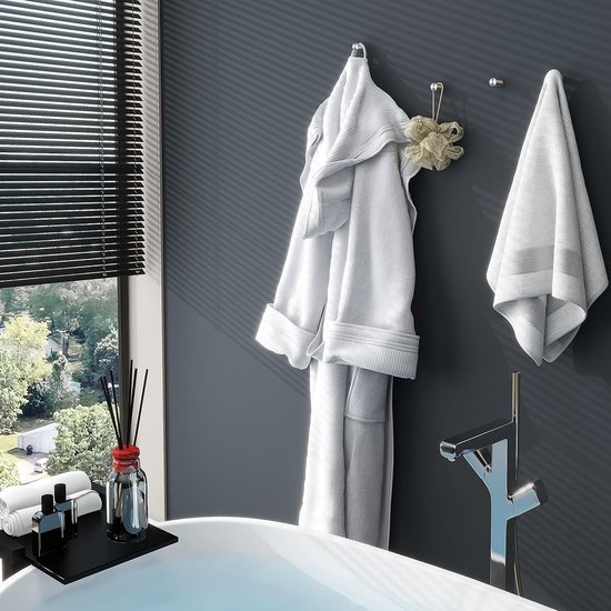 550x550-43924.jpg Unyqoos® Set van 8 stevige roestvrijstalen wandhaken voor veelzijdig gebruik in huis