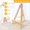 Unyqoos® Complete Mini-Schildersezelset voor Creatieve DIY Schilderprojecten en Decoratie