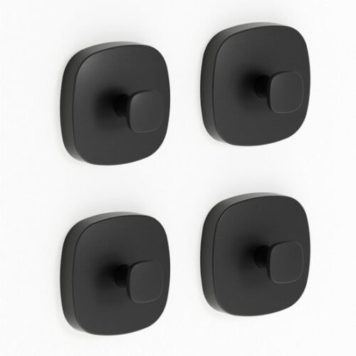 550x550-43984.jpg Unyqoos® Set van 4 zwarte zuignaphaken voor badkamer en keuken met sterke grip