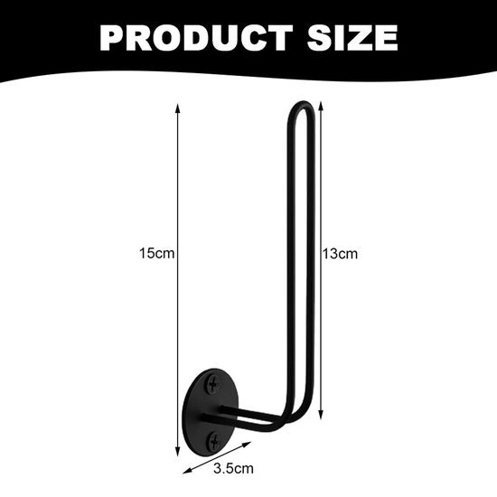550x550-43996.jpg Unyqoos® Set van 4 metalen wandhaken voor hoeden en accessoires in huis