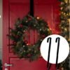 Unyqoos® Metalen deurhaken voor kransen en decoratie zonder boren, set van 2