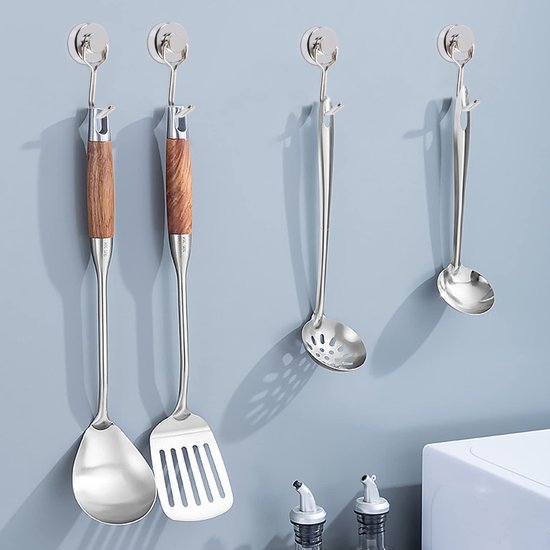 550x550-44041.jpg Unyqoos® Set van 16 draaibare magneethaken voor veelzijdig gebruik in huis en kantoor