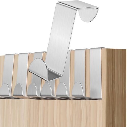 550x550-44067.jpg Unyqoos® Set van 8 stevige deurhaken voor kleding en handdoeken zonder boren