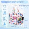 Unyqoos® Extra Grote Water- en Zandbestendige Strandtas met Meerdere Vakken voor Dames en Familie