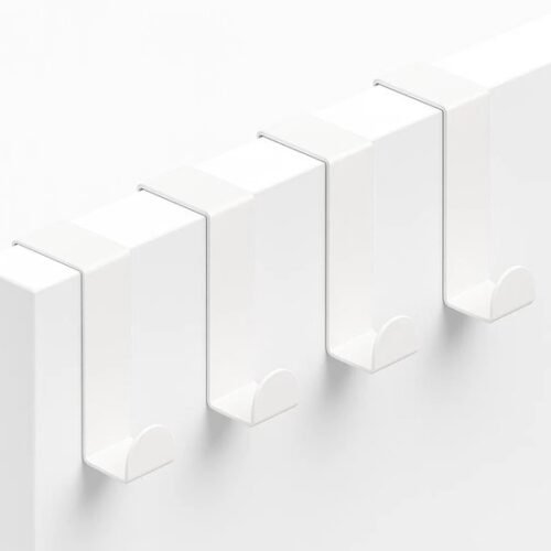 550x550-44153.jpg Unyqoos® Set van vier multifunctionele witte deurhaken voor diverse ophangoplossingen