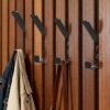 Unyqoos® Set van 8 multifunctionele wandhaken voor akoestische panelen en garderobe