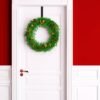 Unyqoos® Ruimtebesparende zwarte deurhaken voor kerstdecoraties en dagelijks gebruik