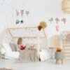 Unyqoos® Set van zes houten diermotief kledinghaken voor kinderkamerdecoratie