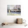 550x550-44401.jpg Unyqoos® Kunstzinnige Wanddecoratie met Oude Meester Schilderij van Claude Monet