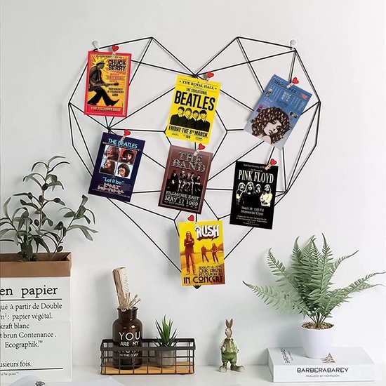 Unyqoos® Verzamelset van Esthetische Vintage Fotocollages voor Unieke Wanddecoratie en Slaapkamerstijl