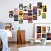 Unyqoos® Verzamelset van Esthetische Vintage Fotocollages voor Unieke Wanddecoratie en Slaapkamerstijl