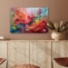 Unyqoos® Moderne glaskunst wanddecoratie voor woonkamer en slaapkamer 60x40 cm