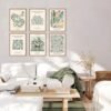 550x550-44511.jpg Unyqoos® Set van 6 Moderne Kunstdrukken op Canvas voor Stijlvolle Wanddecoratie in Huis en Kamer