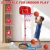 Unyqoos® Verstelbare basketbalkorf voor kinderen met accessoires voor binnen en buiten