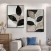 550x550-44713.jpg Unyqoos® Set van twee abstracte zwart-wit wandposters voor stijlvolle inrichting