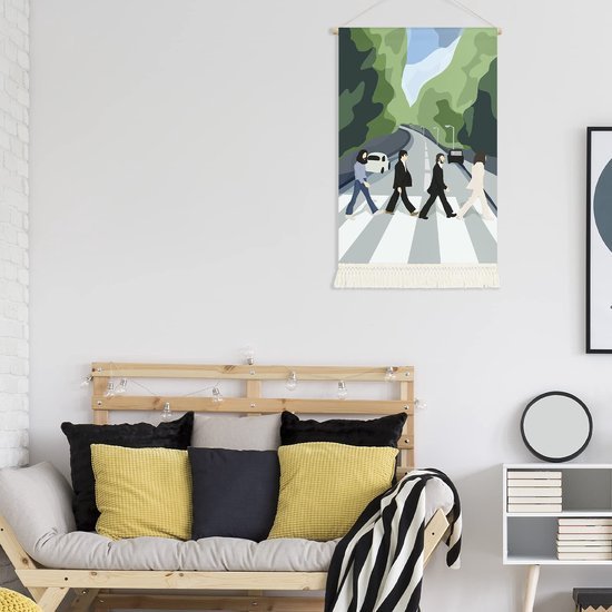 550x550-44757.jpg Unyqoos® Abstracte Canvas Hangposter met Muziekthema en Levendige Kleuren voor Muurdecoratie
