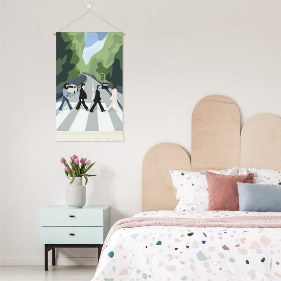 550x550-44758.jpg Unyqoos® Abstracte Canvas Hangposter met Muziekthema en Levendige Kleuren voor Muurdecoratie