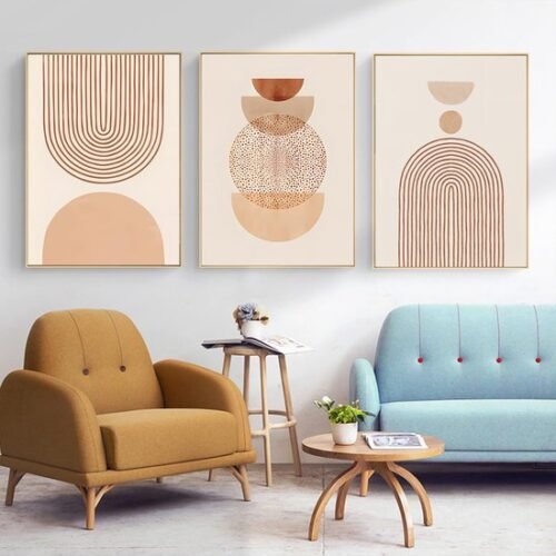 550x550-44794.jpg Unyqoos® Set van drie abstracte geometrische posters voor stijlvolle wanddecoratie