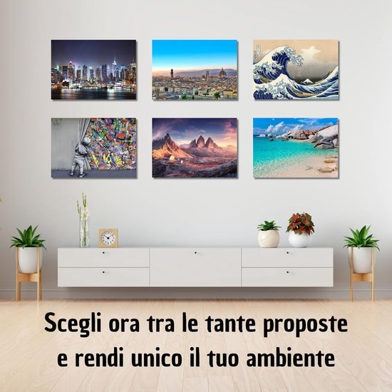 550x550-44811.jpg Unyqoos® Moderne kunstdruk op canvas met aap en muziek thema voor interieur