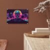 Unyqoos® Esthetisch wanddecoratie met palmen en zonsondergang voor elke kamer