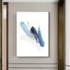 Unyqoos® Set van drie abstracte canvasposters voor moderne interieurdecoratie
