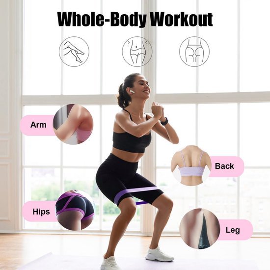 Unyqoos® Set van weerstandsbanden voor