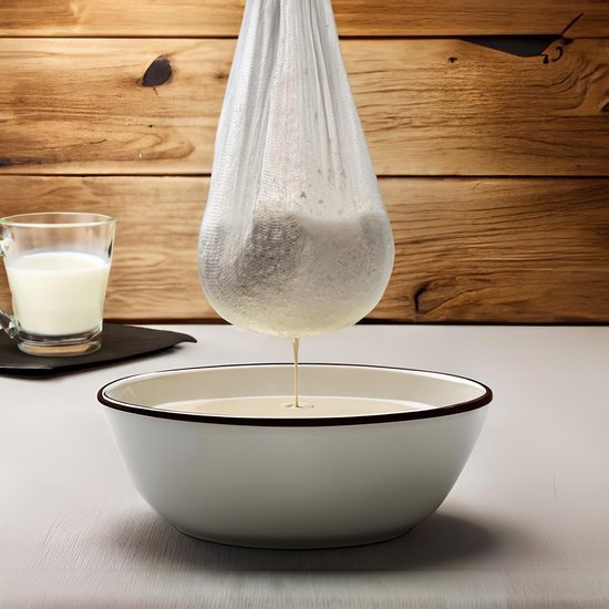 Ibenzoa® Herbruikbare katoenen passeerdoeken voor veelzijdige voedselbereiding en filtratie