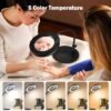 Unyqoos® Handsfree vergrootglas met verstelbare lamp en flexibele zwanenhals voor diverse toepassingen
