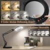Unyqoos® Verstelbaar LED-vergrootglas met Klem voor Diverse Creatieve Toepassingen