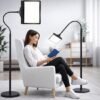 Unyqoos® Handige en flexibele loeplamp met verstelbare helderheid en USB-oplaadfunctie