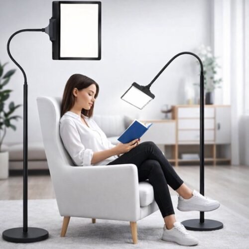 Unyqoos® Handige en flexibele loeplamp met verstelbare helderheid en USB-oplaadfunctie