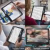 Unyqoos® Handige en flexibele loeplamp met verstelbare helderheid en USB-oplaadfunctie