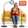 550x550-5911.jpg Unyqoos® Staande loeplamp met flexibele zwanenhals en dimbare LED-verlichting