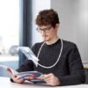 Unyqoos® Veelzijdige 3-in-1 Vergrootglas met Fresnel Lens en Anti-Blauw Licht Filter