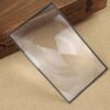Unyqoos® Lichtgewicht en draagbare rechthoekige leesloep met Fresnel lens voor ouderen