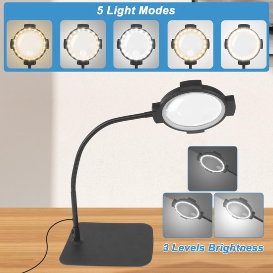 550x550-6094.jpg Unyqoos® Verstelbare loeplamp met dimbaar LED-licht voor precisiewerk en hobby's
