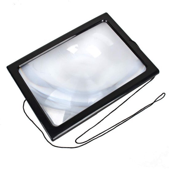 Unyqoos® Dimmbare leesloep met LED-verlichting voor handen vrij gebruik