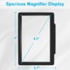 Unyqoos® Ergonomisch lichtgewicht vergrootglas voor optimaal lezen van kleine details